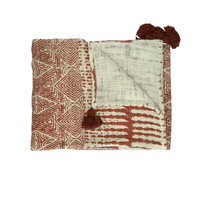 Home Blankets / throws Pomax ETNIC Red