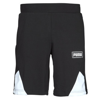 Clothing Men Shorts / Bermudas Puma RBL SHORTS Black / White