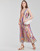 Clothing Women Long Dresses Desigual SONIA Multicolour