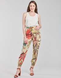 material Women Wide leg / Harem trousers Desigual TOUCHE Multicolour