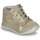 Shoes Girl High top trainers GBB BAZETTE Vte / Gold / Kezia