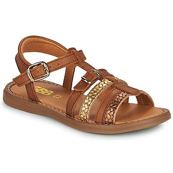 Shoes Girl Sandals GBB OLALA Brown