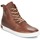 Shoes Men High top trainers Blackstone INCH WORKER ON FOXING FUR Brown