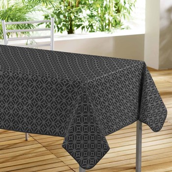 Home Napkin / table cloth / place mats Douceur d intérieur MODERNA Black