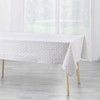 Home Napkin / table cloth / place mats Douceur d intérieur FLOREOR White