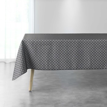 Home Napkin, table cloth, place mats Douceur d intérieur ARTCHIC Grey / Anthracite