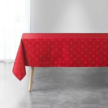 Home Napkin / table cloth / place mats Douceur d intérieur ETOILES Red / Et  / Gold