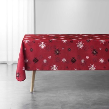 Home Napkin / table cloth / place mats Douceur d intérieur ENCHANTE Red