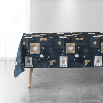 Home Napkin / table cloth / place mats Douceur d intérieur AUGUSTIN Blue