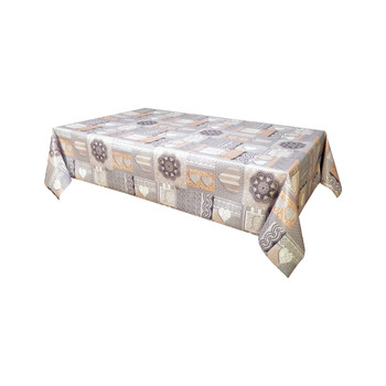 Home Napkin / table cloth / place mats Habitable LOVELY - GRIS - 140X200 CM Grey