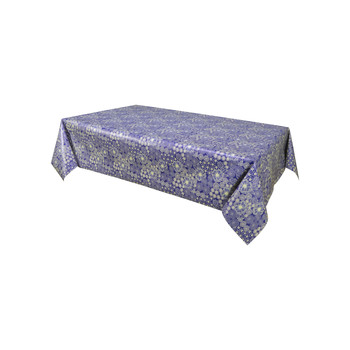 Home Napkin / table cloth / place mats Habitable DALIA - BLEU - 140X250 CM Blue