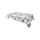 Home Napkin / table cloth / place mats Habitable IDALY - GRIS - 140X250 CM Grey