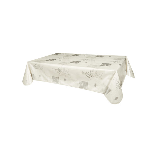 Home Napkin / table cloth / place mats Habitable ETAMINES - ARGENTÉ - 140X250 CM Silver