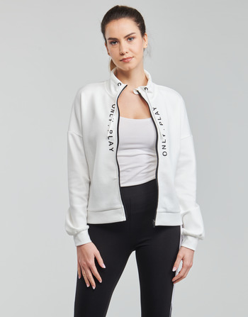 material Women sweaters Only Play ONPSEBINA White