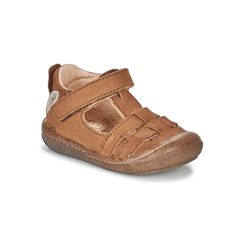Shoes Girl High top trainers GBB AMALINO Brown