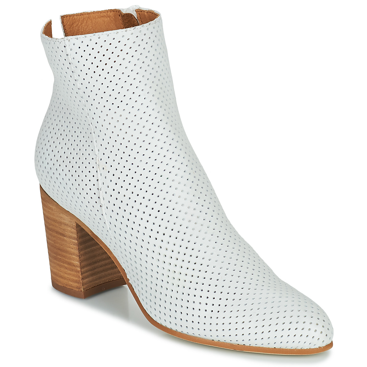 Shoes Women Ankle boots JB Martin MALICE Nappa / White
