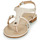 Shoes Women Sandals JB Martin AISSA Veal / Tresse / Nude