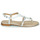 Shoes Women Sandals JB Martin AISSA Veal / Tejus / White