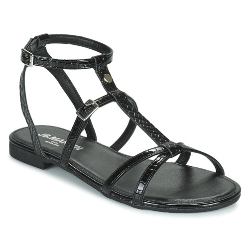 Shoes Women Sandals JB Martin ALICIA Veal / Croc / Black