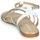 Shoes Women Sandals JB Martin ALICIA Veal / Tejus / White
