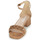 Shoes Women Sandals JB Martin VEGAS Goat / Velvet / Camel