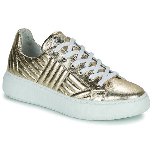 Shoes Women Low top trainers JB Martin FIABLE Nappa / Padded / Gold