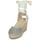 Shoes Women Espadrilles JB Martin VISALIA Tresse / Metal / Silver