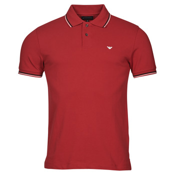 material Men short-sleeved polo shirts Emporio Armani 8N1FB4 Red