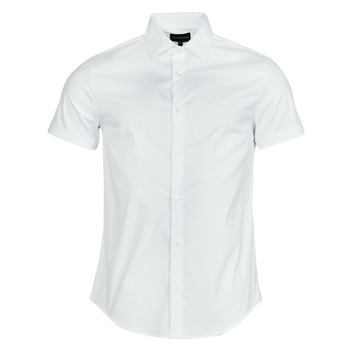 material Men short-sleeved shirts Emporio Armani 8N1C91 White