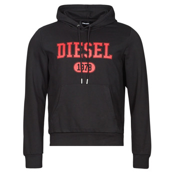 Clothing Men sweaters Diesel S-GINN-HOOD-K25 Black