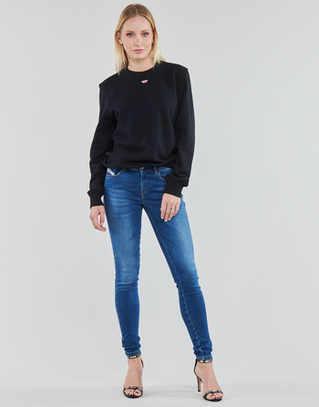 Clothing Women Skinny jeans Diesel 2017 SLANDY Blue / Dark