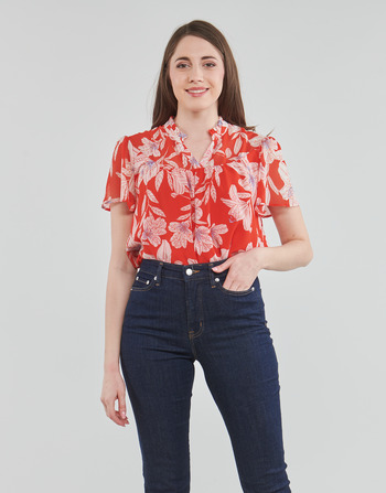 Clothing Women Blouses One Step CAEL Red / White