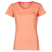 Clothing Women short-sleeved t-shirts U.S Polo Assn. CRY 51520 EH03 Pink