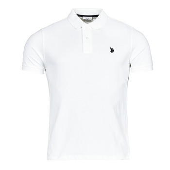 Clothing Men short-sleeved polo shirts U.S Polo Assn. KING 41029 EHPD White