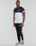 material Men short-sleeved t-shirts Puma PUMA POWER COLORBLOCK TEE Black / White