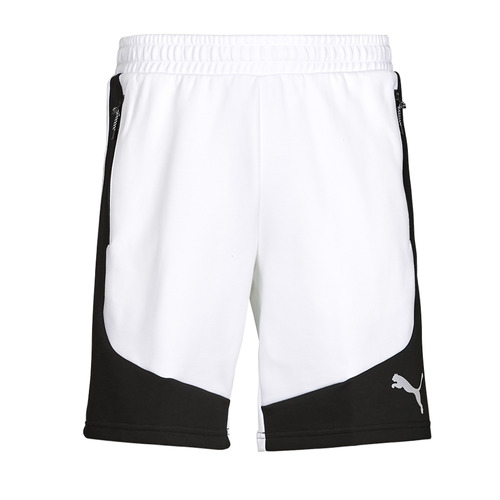 material Men Shorts / Bermudas Puma EVOSTRIPE SHORTS White / Black