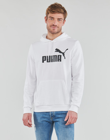 material Men sweaters Puma ESS BIG LOGO HOODIE FL White