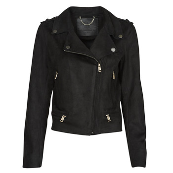 material Women Leather jackets / Imitation leather Guess MONICA JACKET Black