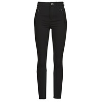material Women 5-pocket trousers Guess GRETA SKINNY PANTS Black
