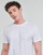 material Men short-sleeved t-shirts Guess SS BSC VELVET APPLIQUE LOGO TE White