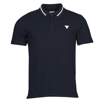 material Men short-sleeved polo shirts Guess LYLE SS POLO Marine