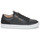 Shoes Men Low top trainers Pellet SIMON Veal / Black