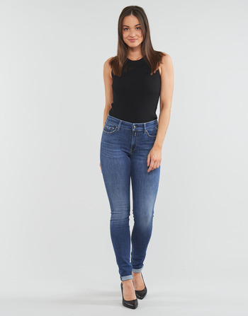 material Women Skinny jeans Replay WHW689 Blue / Dark