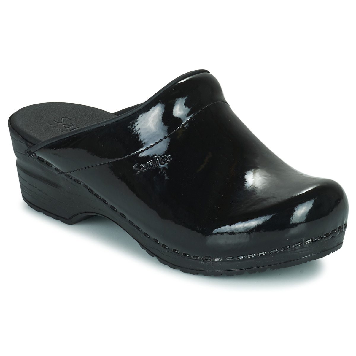 Shoes Women Clogs Sanita SONJA OPEN Black