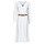 material Women Long Dresses MICHAEL Michael Kors PALM EYELET KATE DRESS White