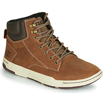 Shoes Men High top trainers Caterpillar COLFAX MID Brown
