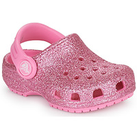 Shoes Girl Clogs Crocs CLASSIC GLITTER CLOG T Pink