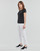 material Women short-sleeved t-shirts Emporio Armani EA7 TROLOPA Black