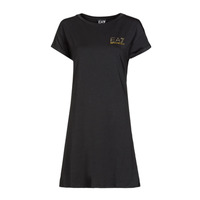 Clothing Women Short Dresses Emporio Armani EA7 NYCREZ Black / Gold