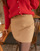 Clothing Women Skirts Céleste CLEMATIE Beige / Brown